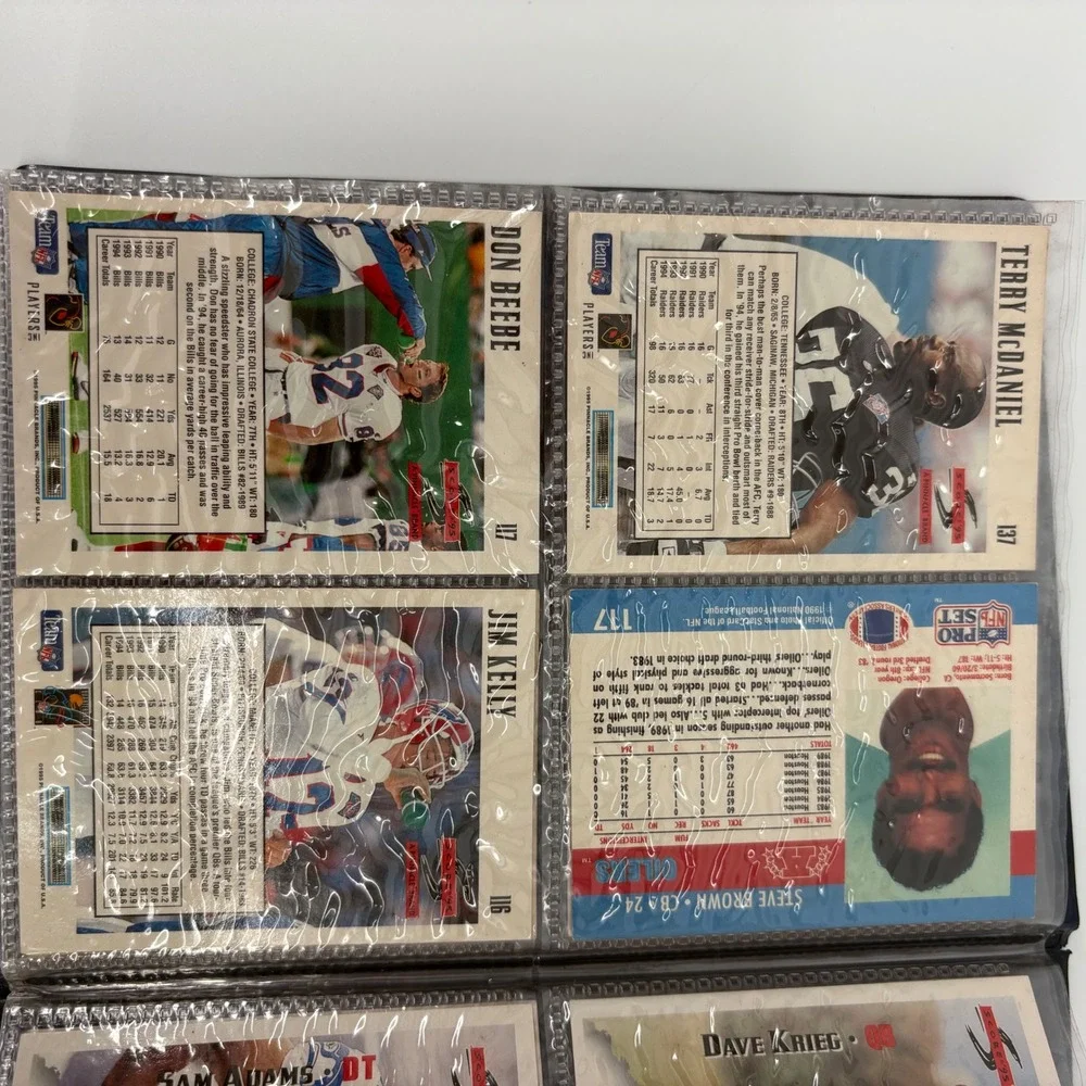 Orlando Magic Football‎ Cards 1990-1991 Gooding's Collector Blue Album